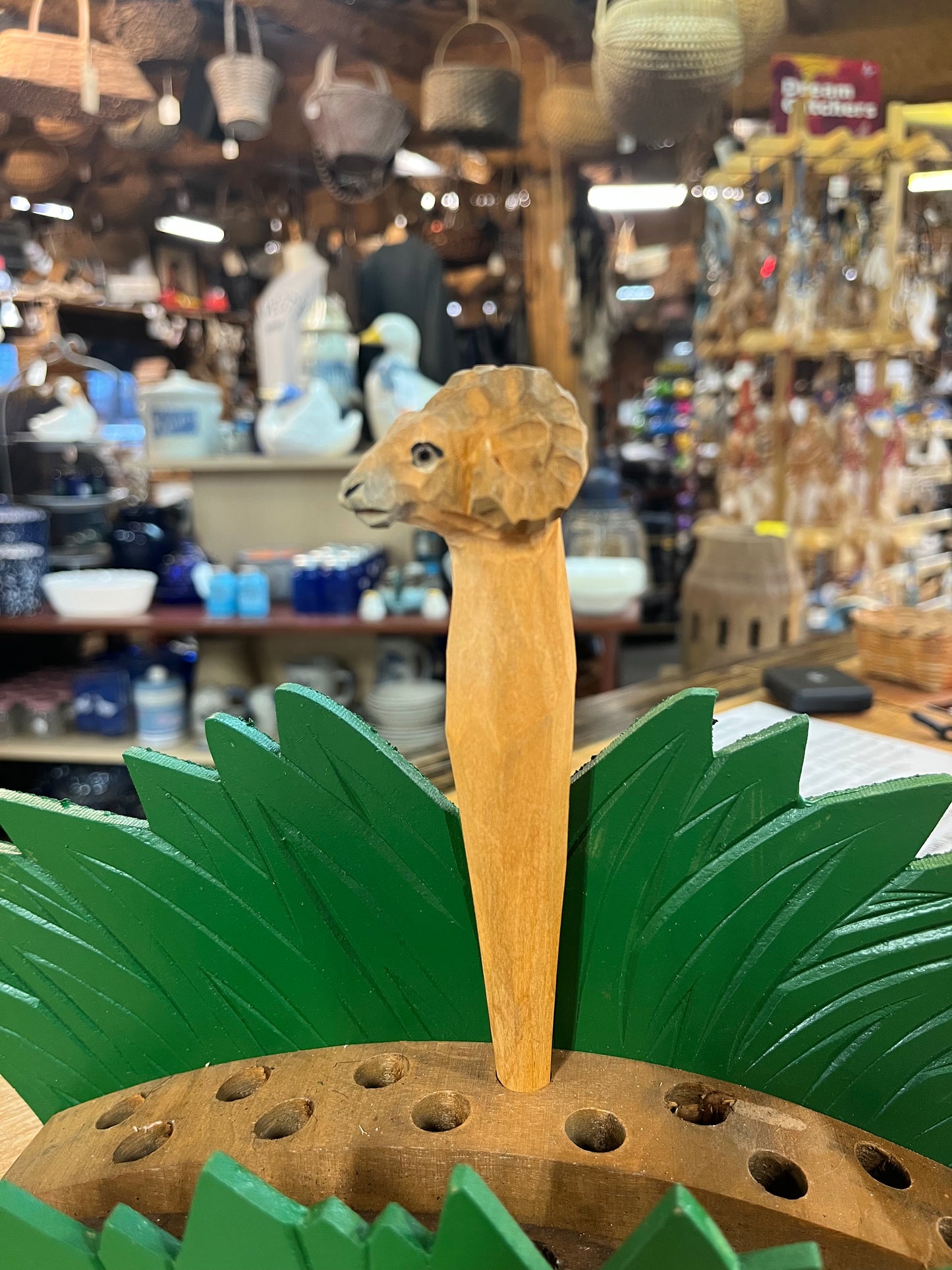 Hand Carved Wooden Ink Pens
