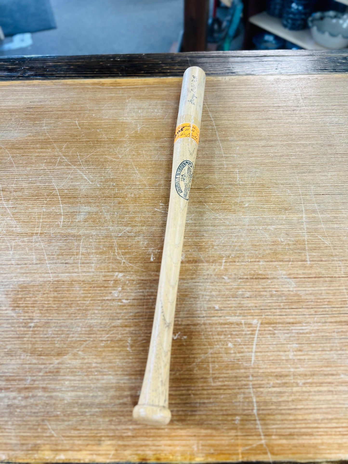 Vintage Miniature Louisville Slugger George Babe Ruth Signature Bat