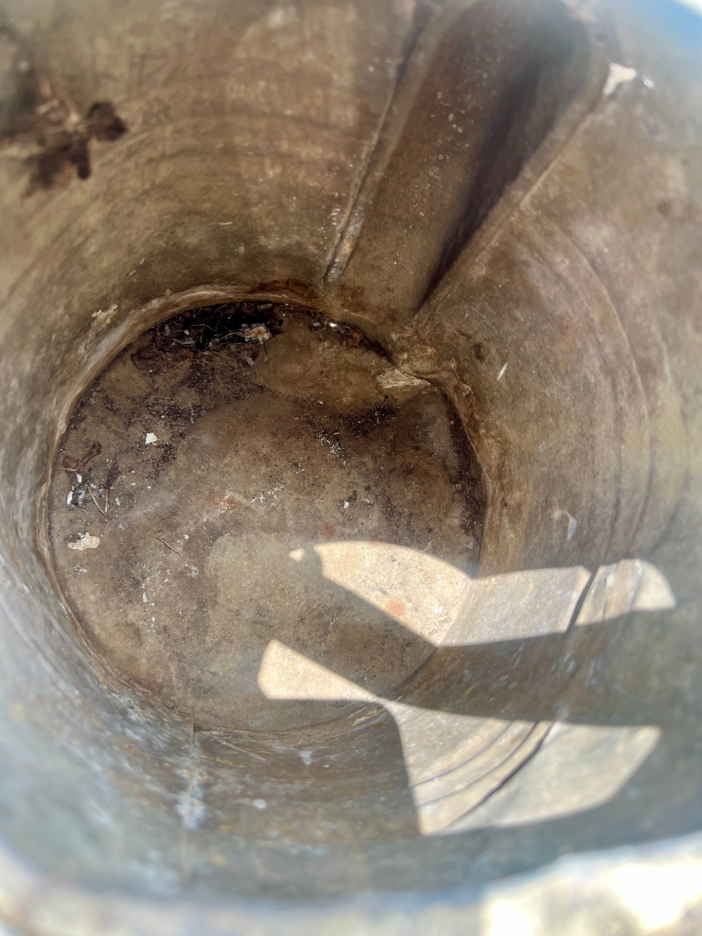 Vintage Galvanized Metal Watering Can