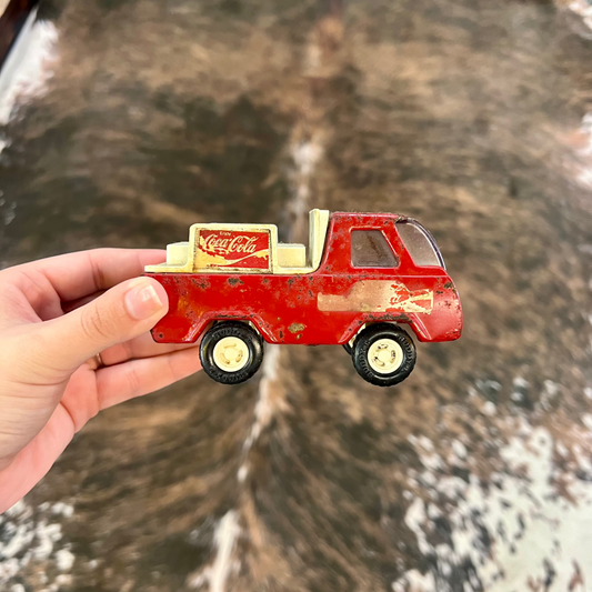 Vintage Coca Cola Toy Delivery Truck Buddy L