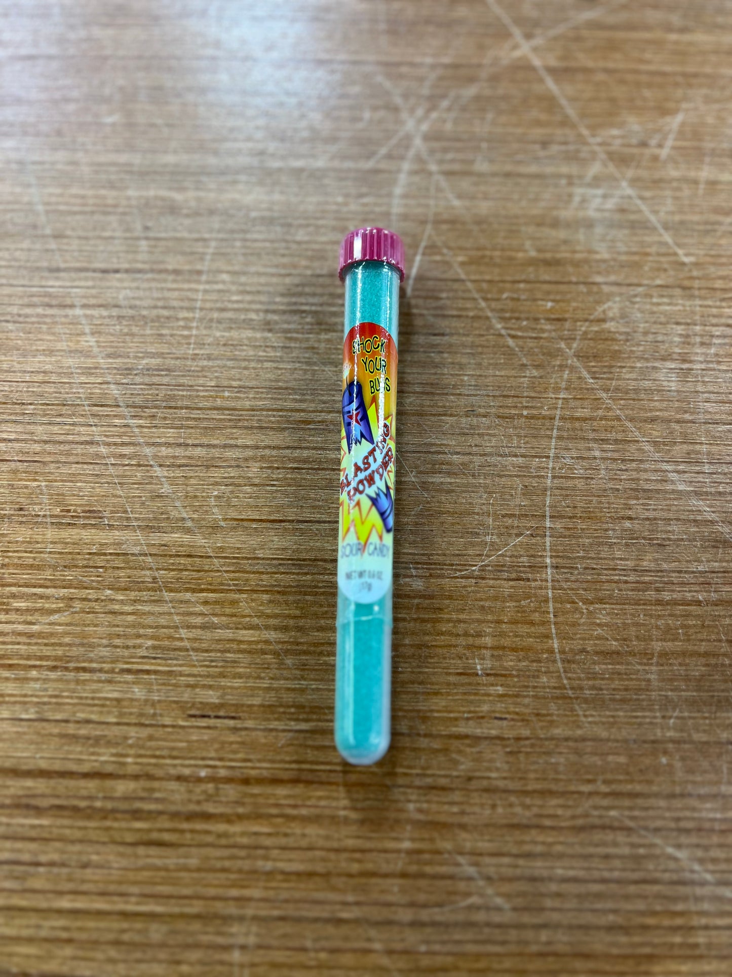 Blasting Powder Sour Test Tube Candy