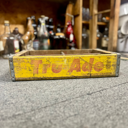True Ade Yellow Wood Crate Washinton DC