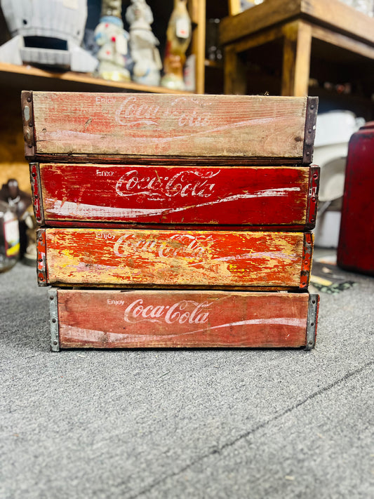 Red Coca Cola Crate