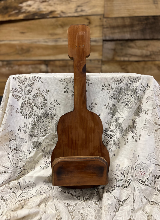 Vintage Wooden Guitar Wall Decor