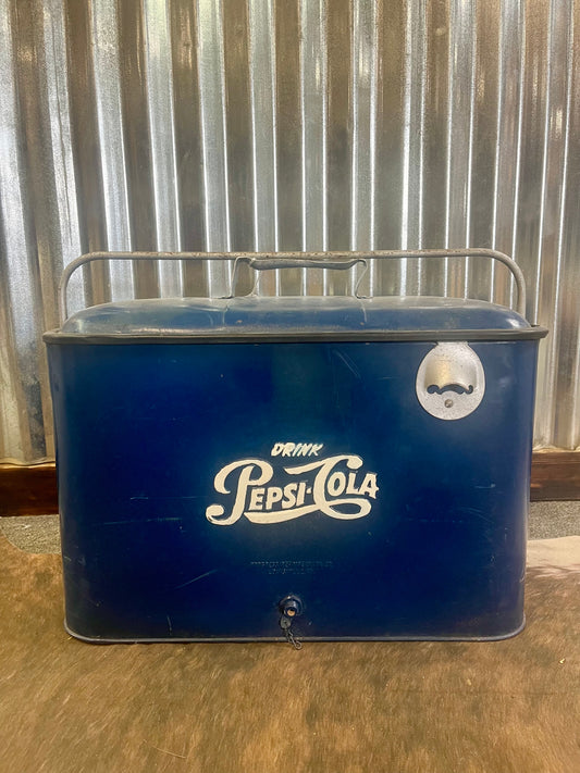 Vintage 1950s Pepsi-Cola Picnic Cooler