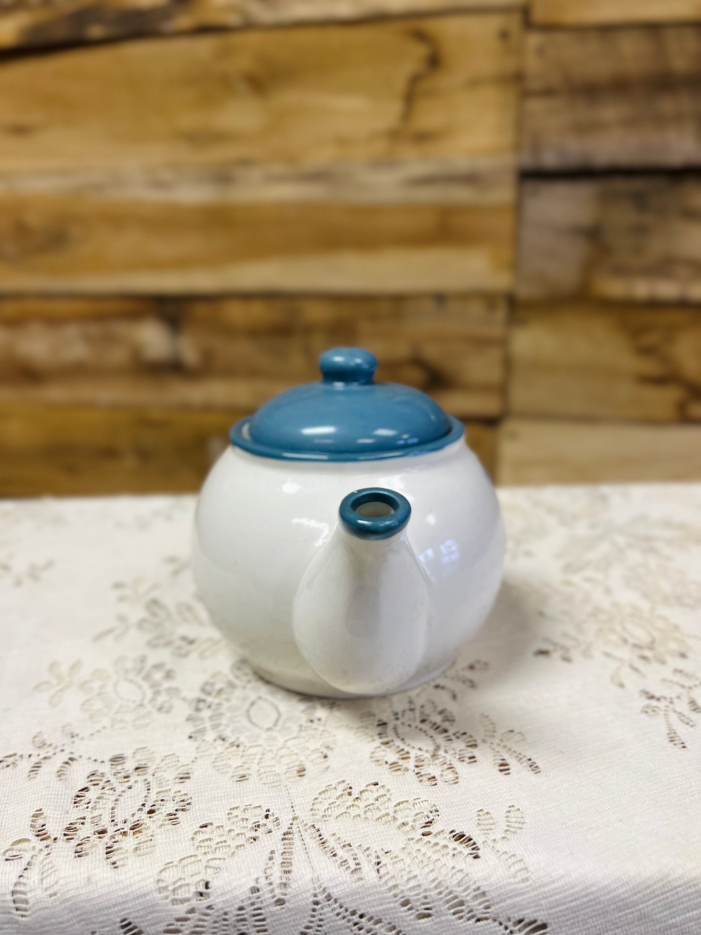 Vintage Home Sweet Home Teapot