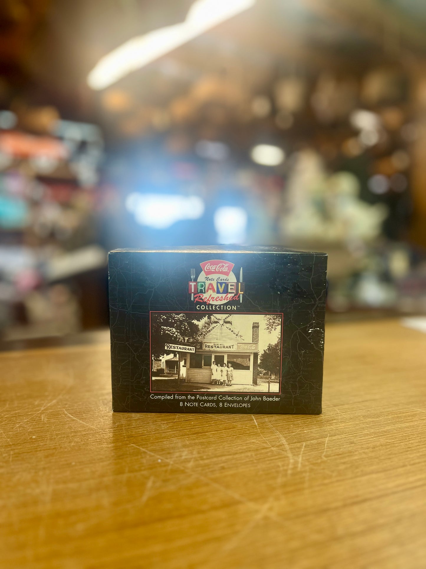 1996 Coca-Cola Travel Refreshed Collection Note Card Set