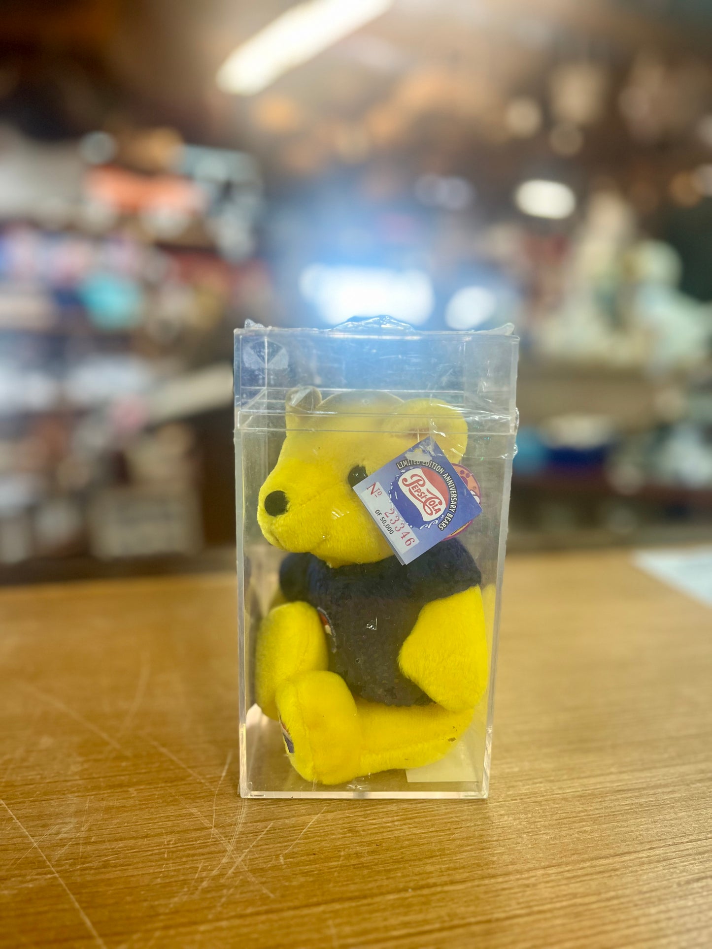 1999 Pepsi-Cola 100th Anniversary Bean Bear Plush
