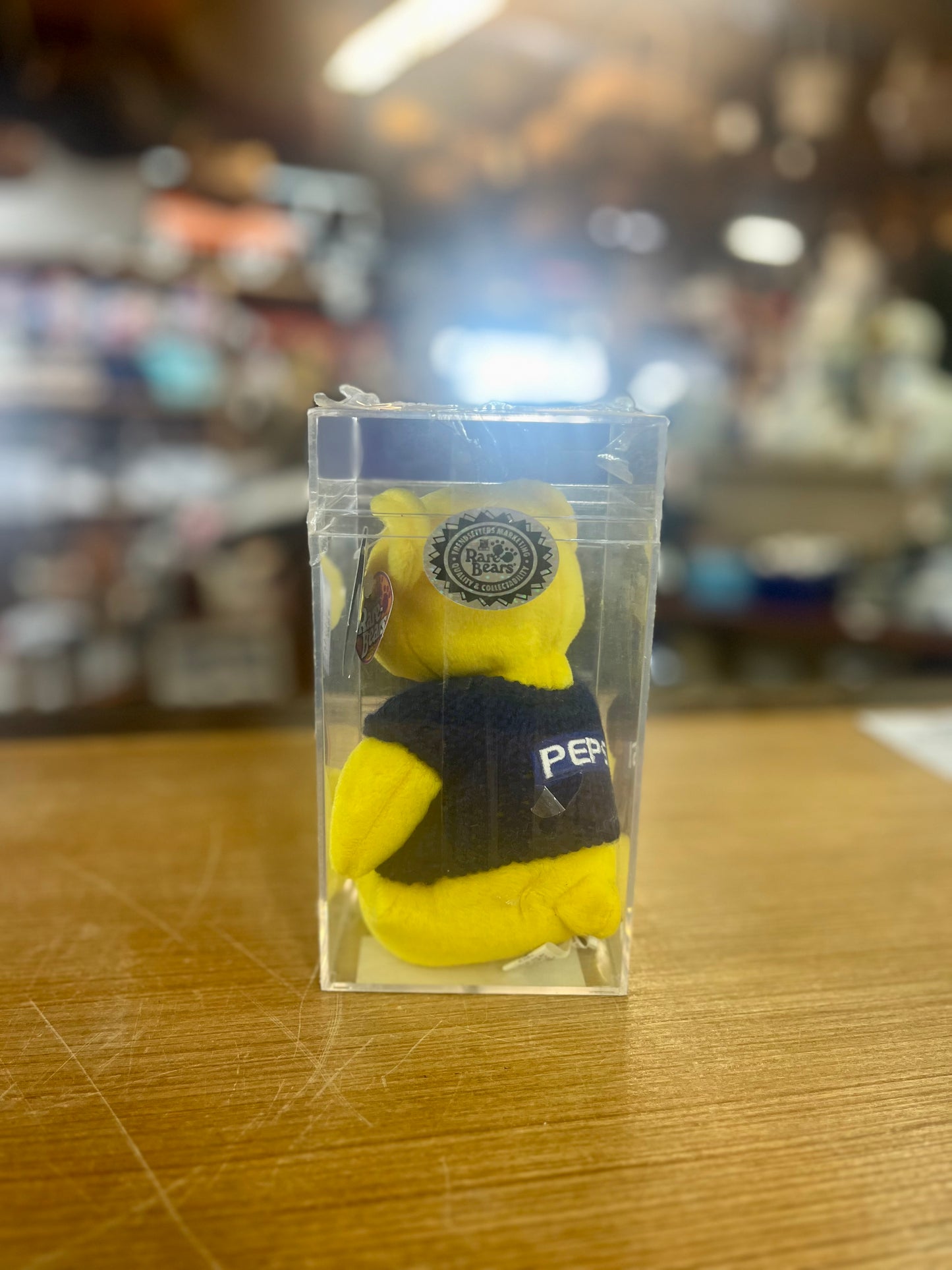 1999 Pepsi-Cola 100th Anniversary Bean Bear Plush