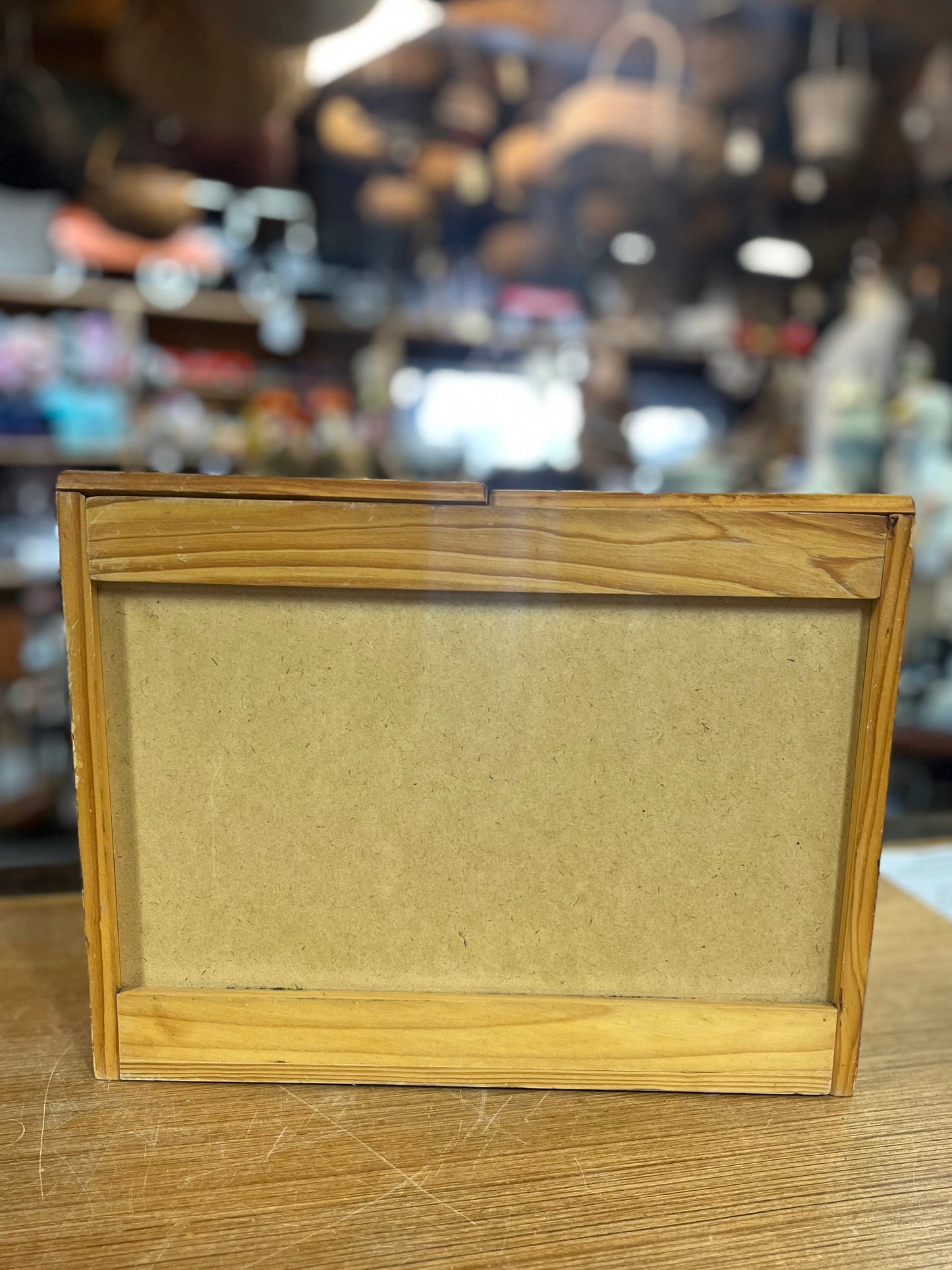 Vintage Wooden Letter Box/Organizer