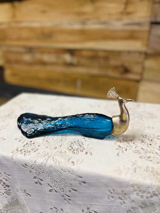 Vintage Avon Peacock Bottle