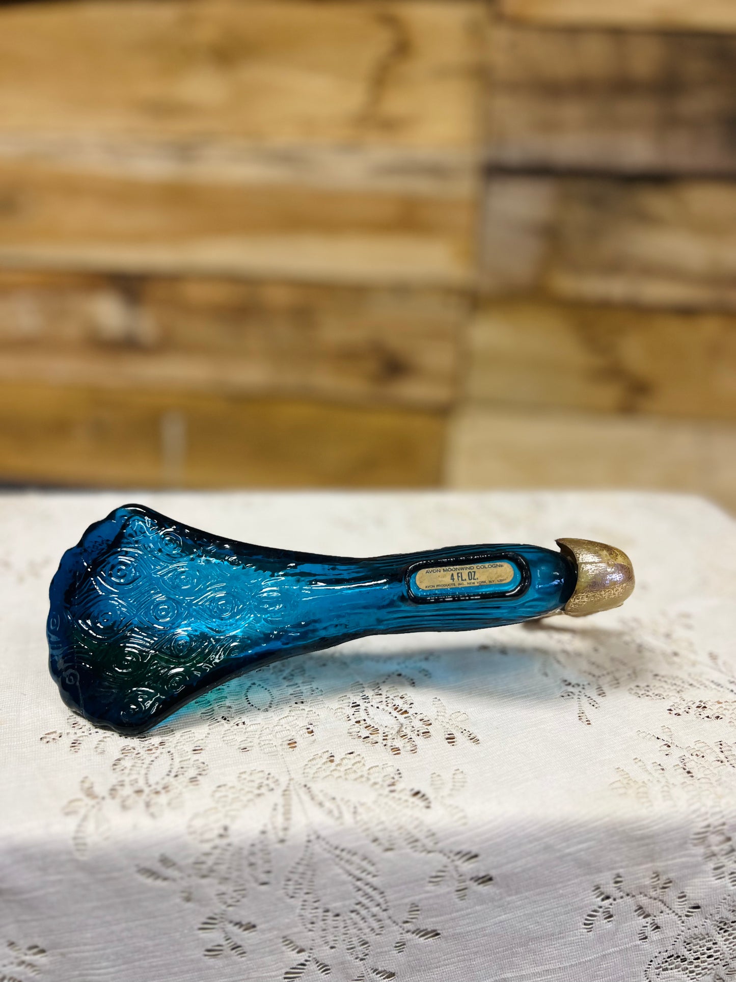 Vintage Avon Peacock Bottle