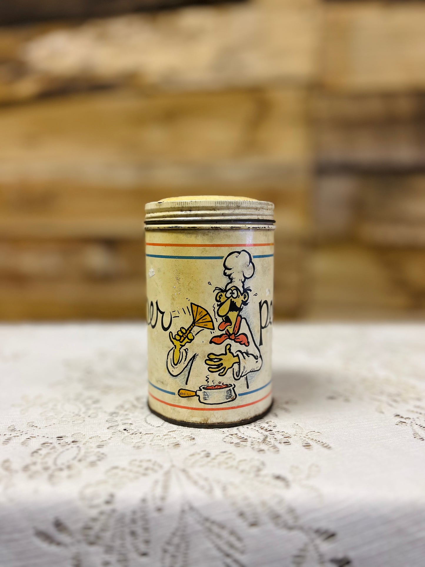 Vintage Daher Pepper Tin - Made in England