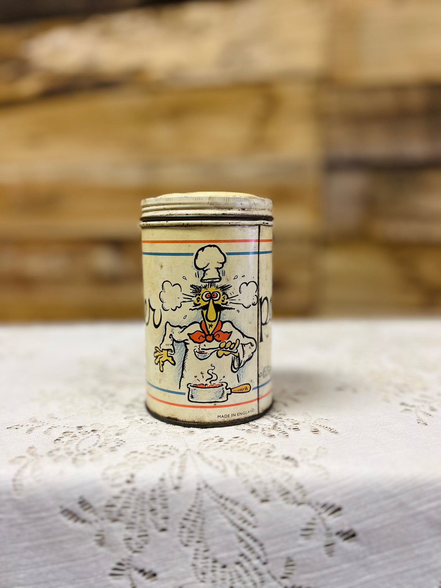 Vintage Daher Pepper Tin - Made in England