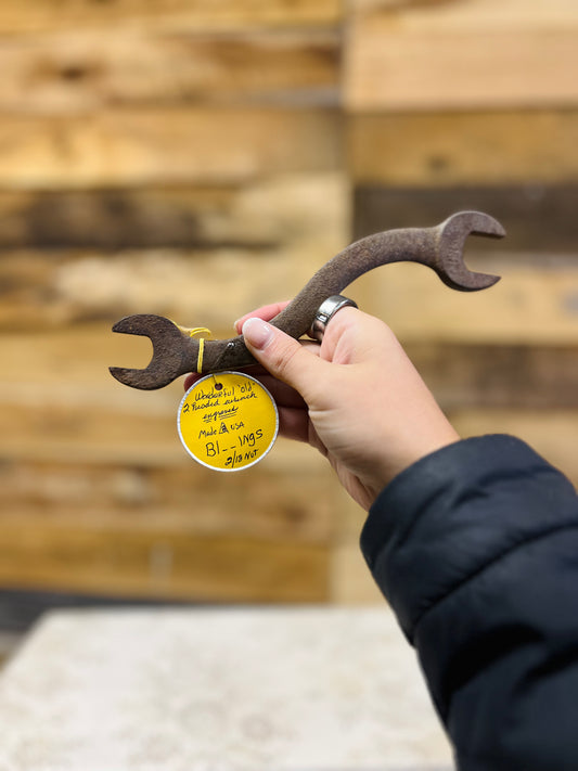 Old Billings S Shape Wrench