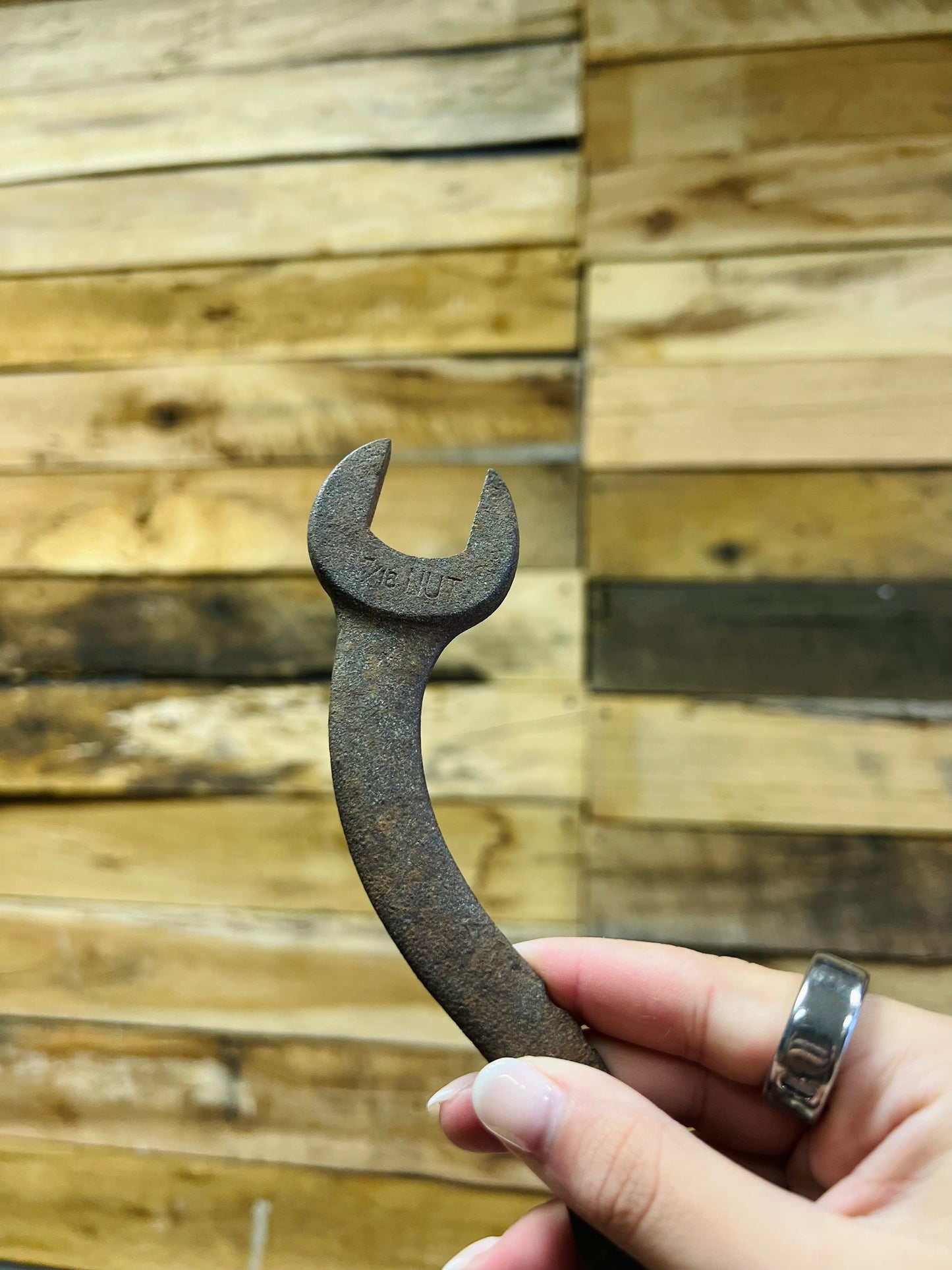 Old Billings S Shape Wrench
