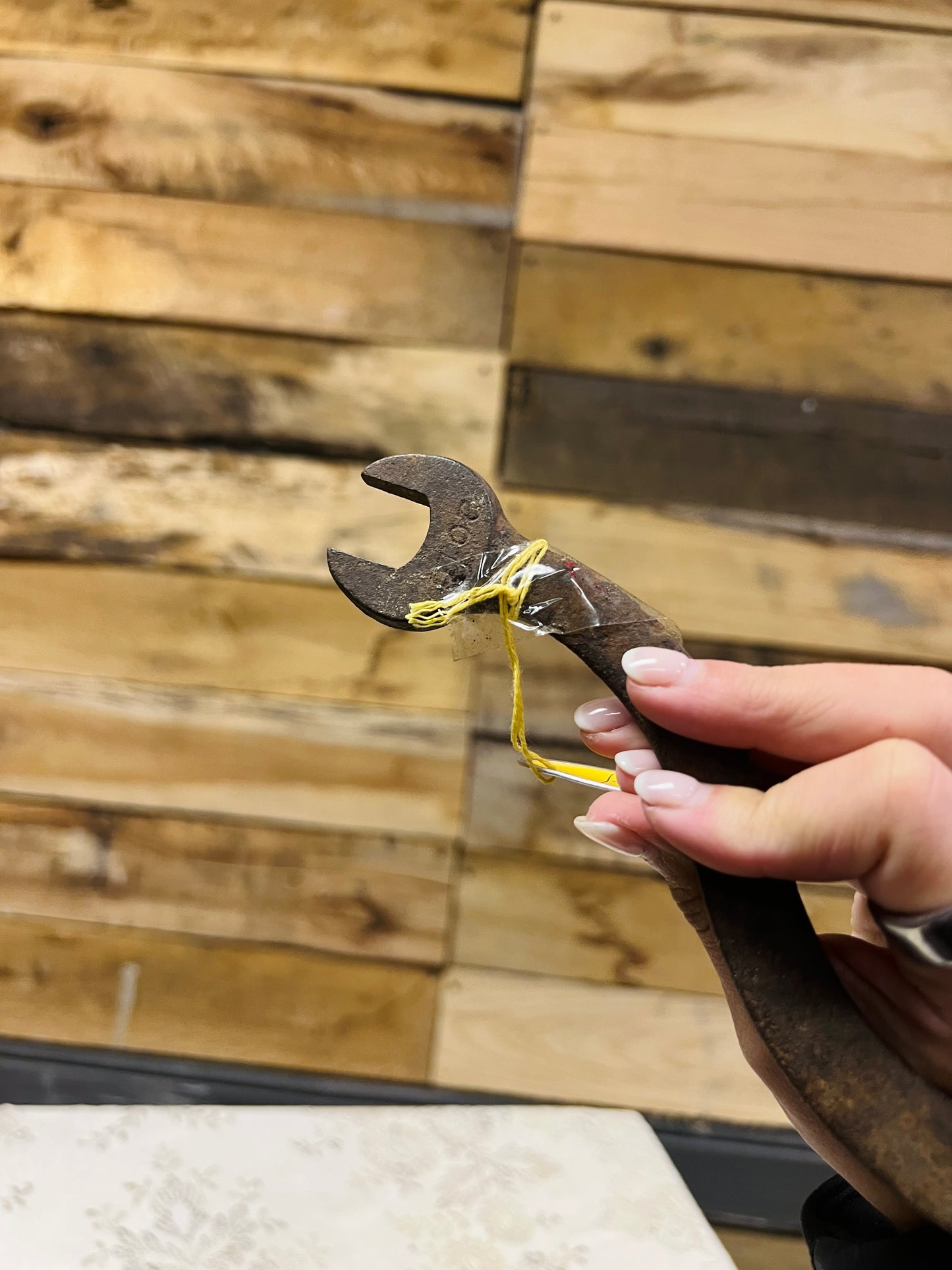 Old Billings S Shape Wrench