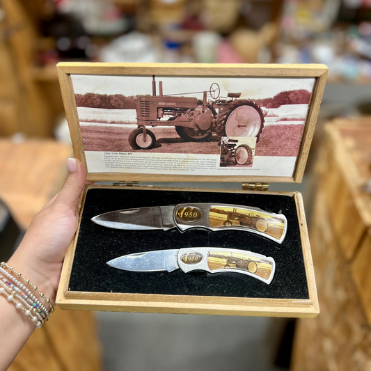 1950 John Deere Knives - 2 knife set