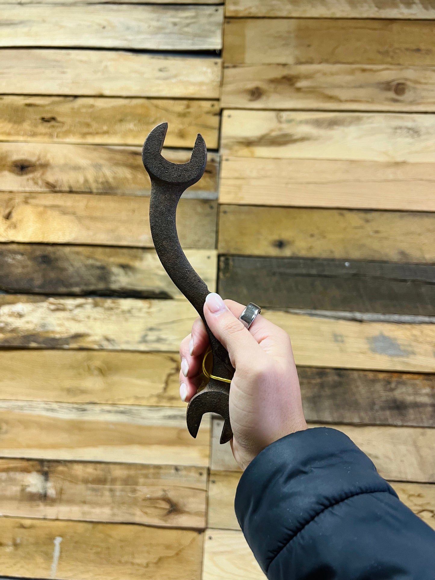 Old Billings S Shape Wrench