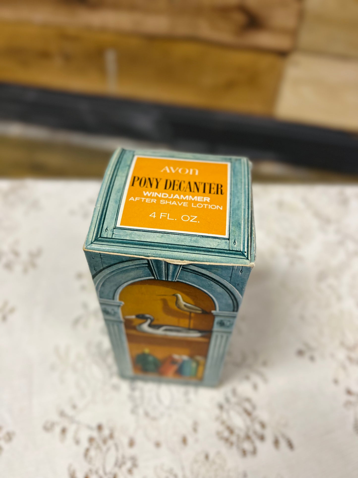 Vintage Avon Pony Decanter with Box