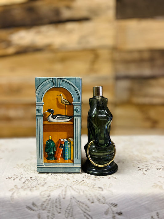 Vintage Avon Pony Decanter with Box