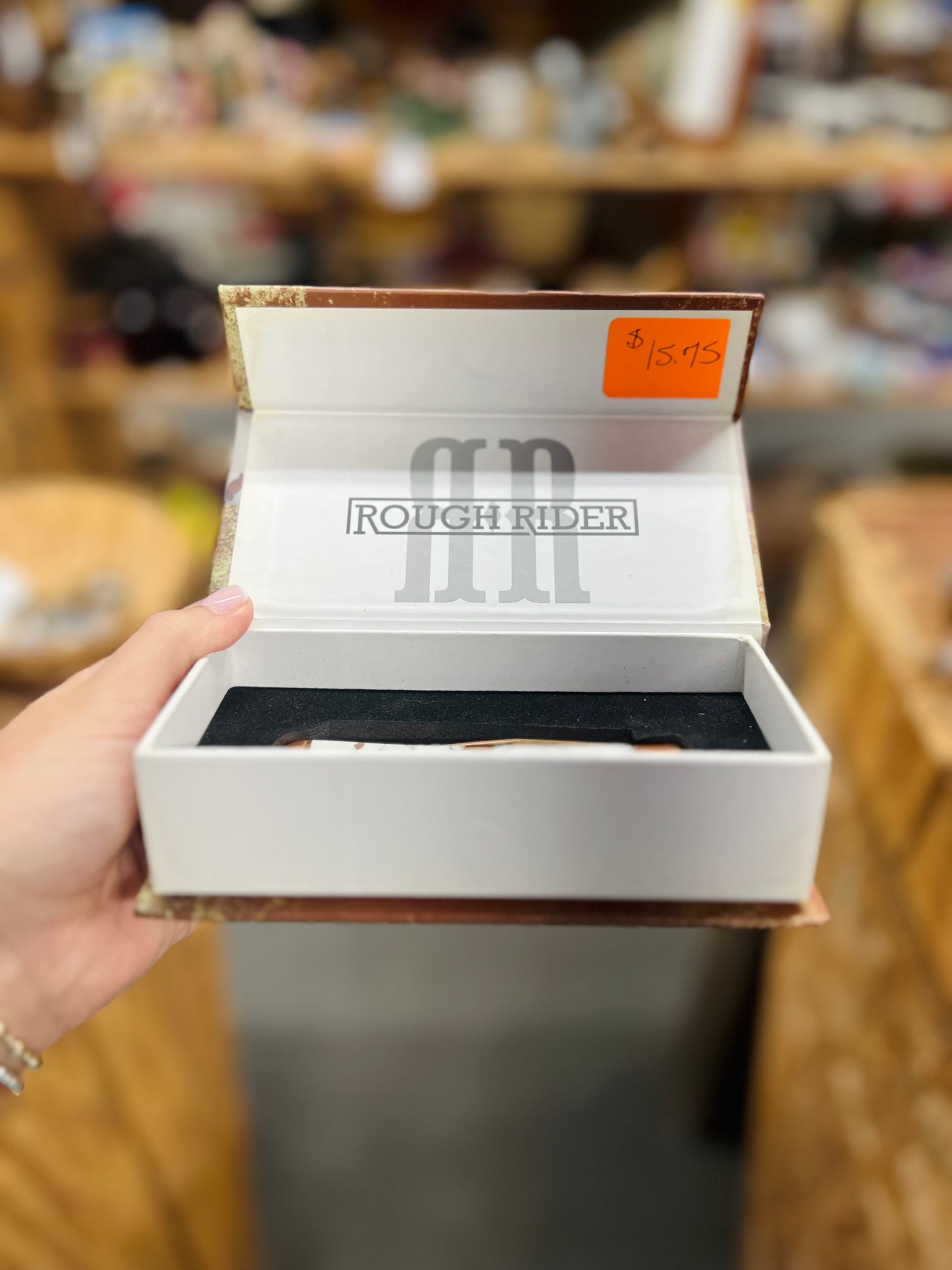 Rough Rider Copperstone 2 bladed pocket knife