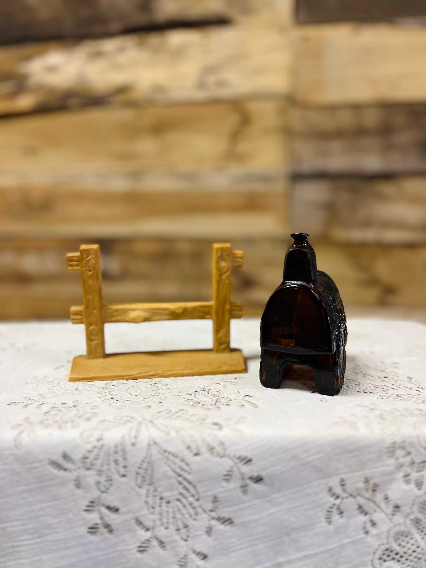 Vintage Avon Western Saddle with Stand and Box
