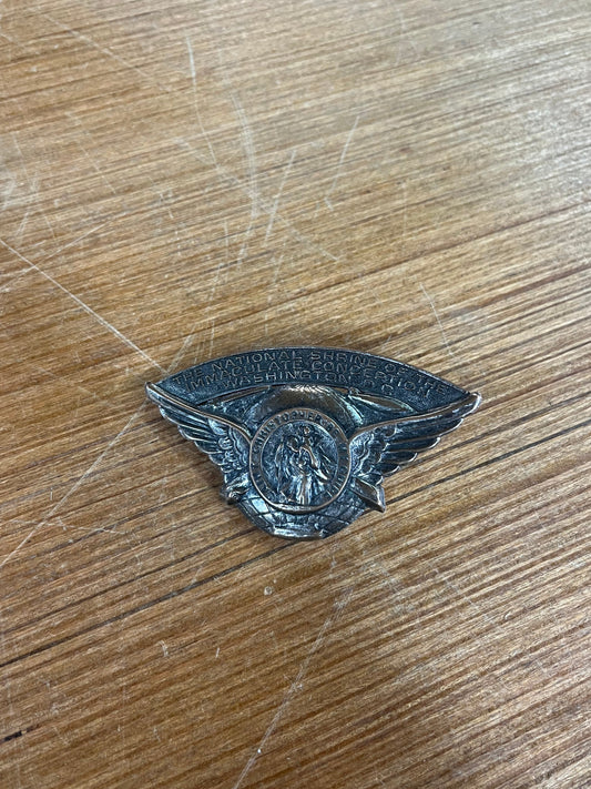 Vintage National Shrine Of Immaculate Conception Badge