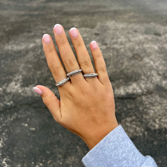 Sterling Silver Coil Ring