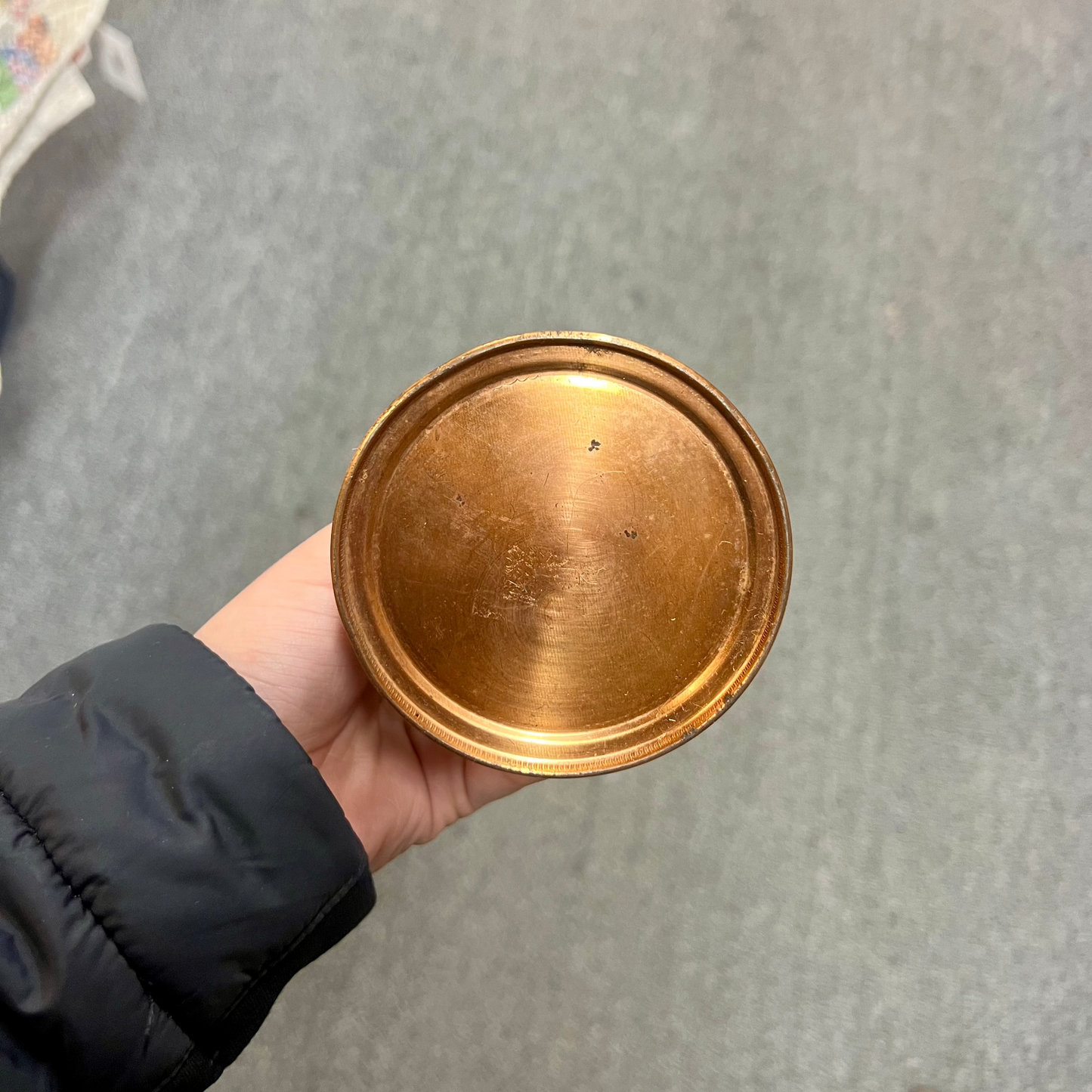 Vintage Eagle Oil Copper Can