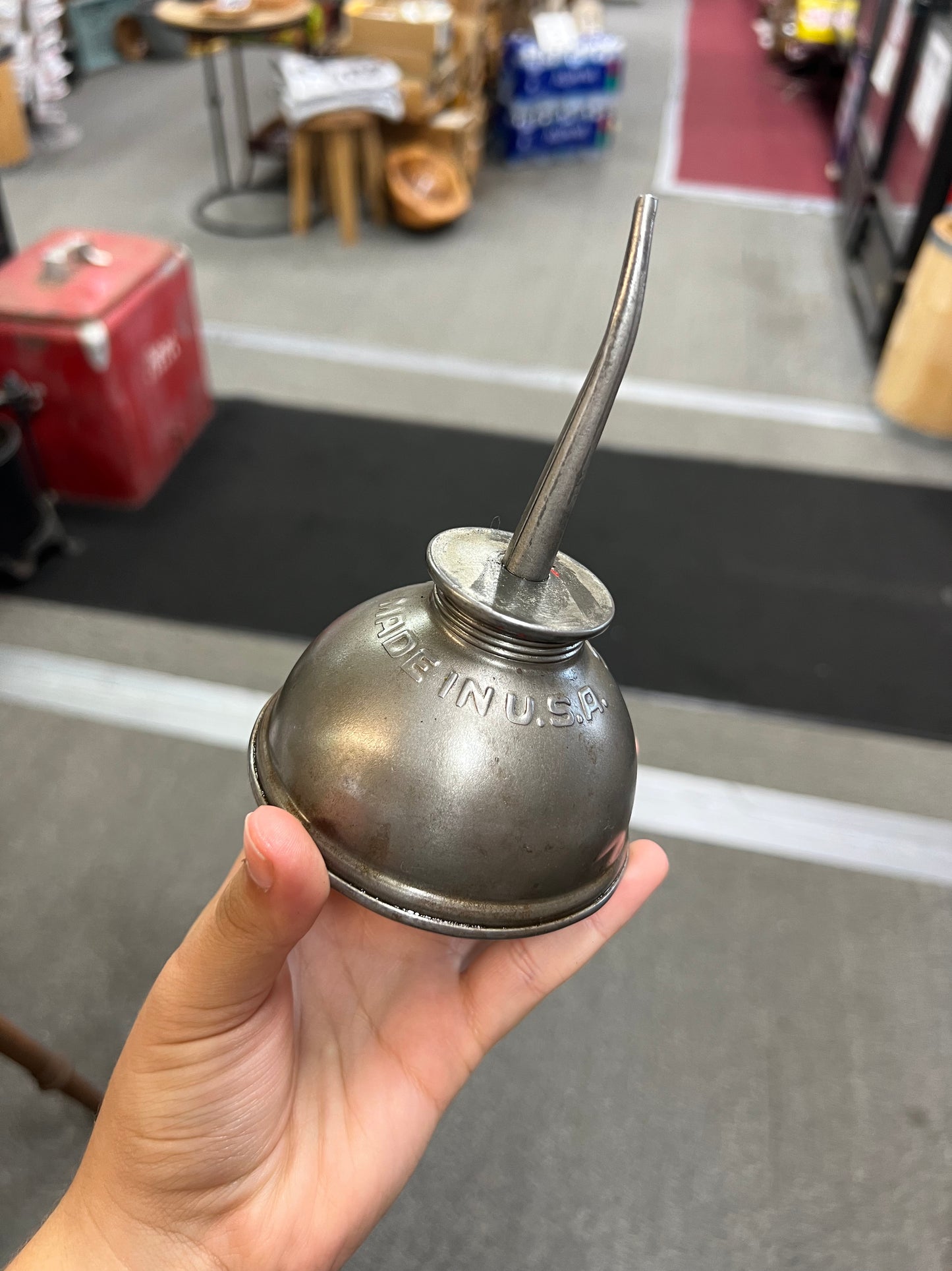 Vintage Singer Oil Can