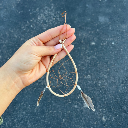 Navajo Handcrafted Willow Dreamcatcher