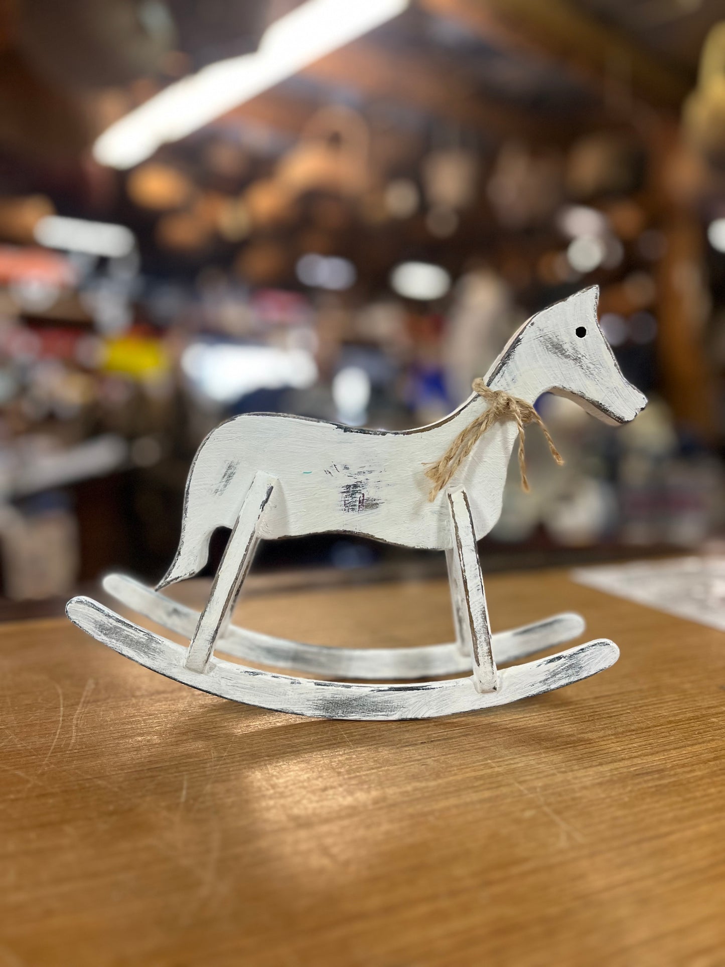 Rustic Rocking Horse Decor