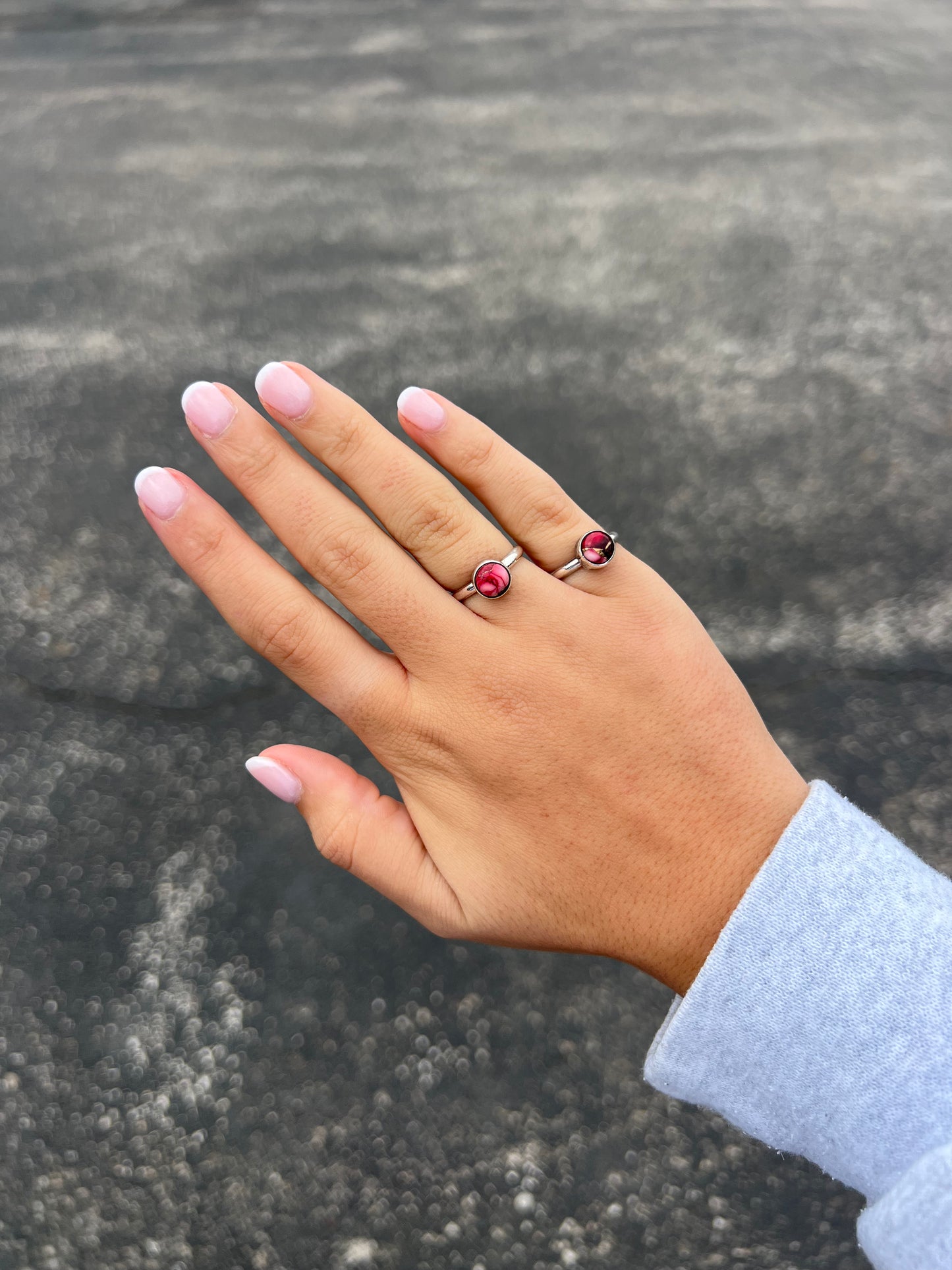 Dahlia Rose Sterling Silver Ring