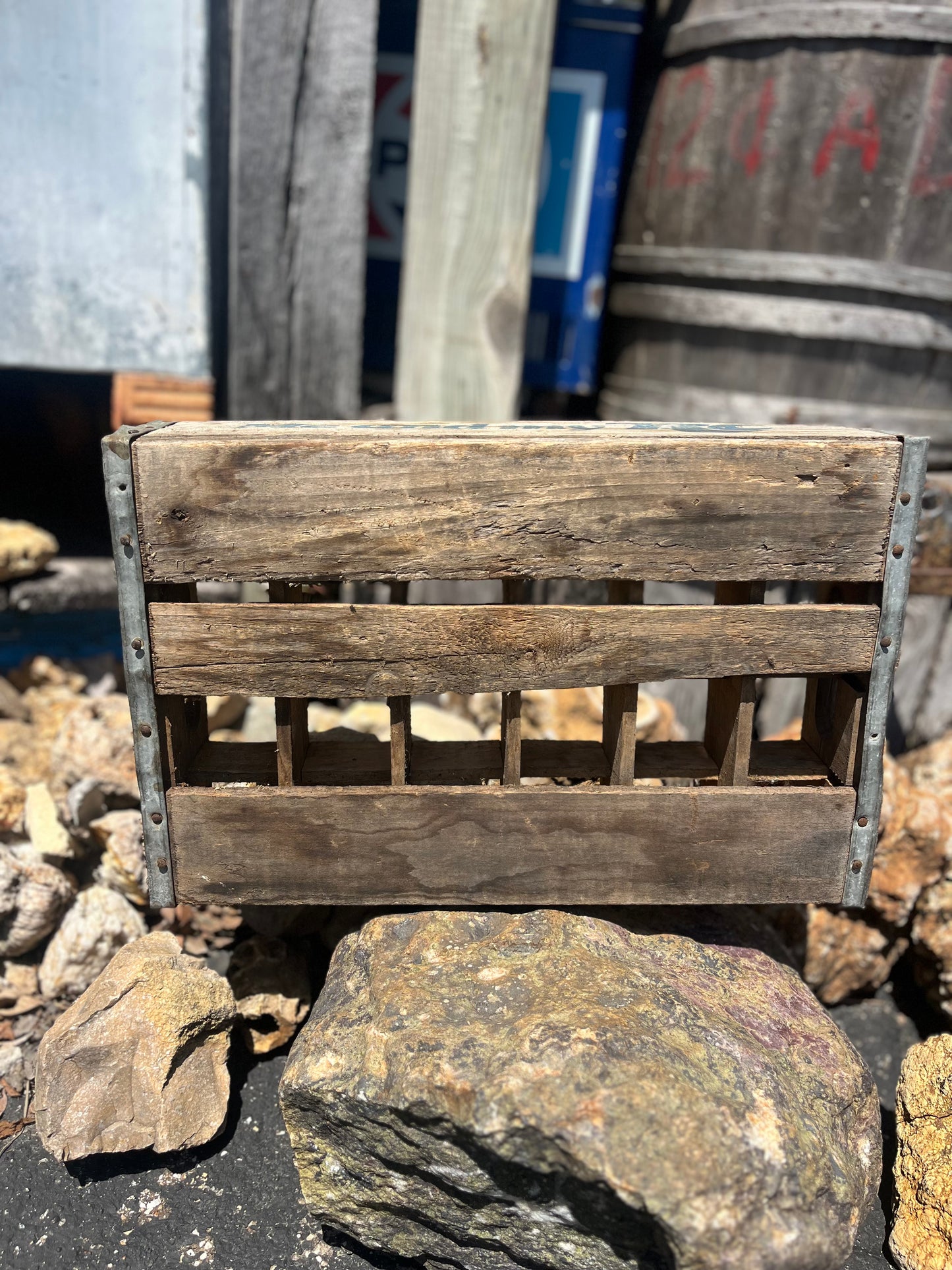 1979 Royal Crown Cola Wooden Crate