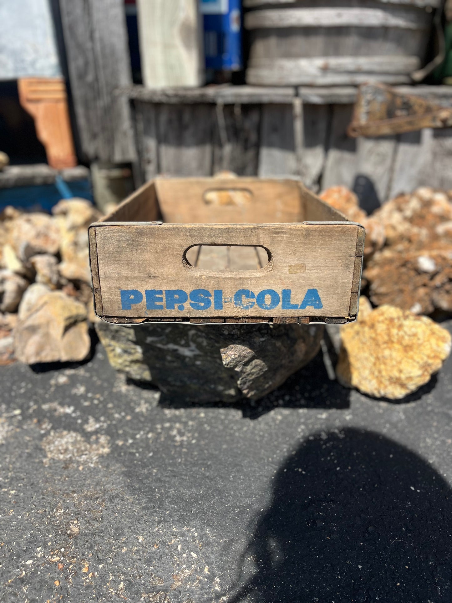 Pepsi-Cola Wooden Crate