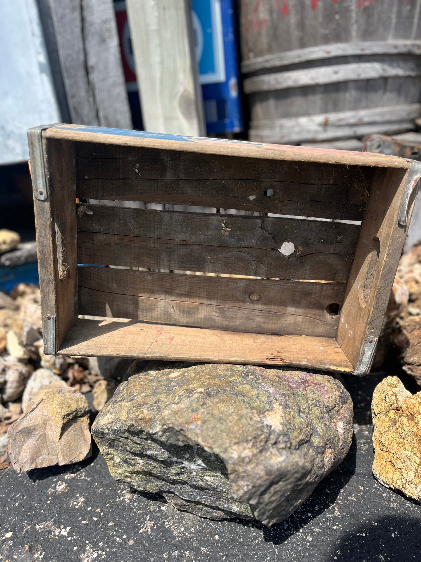 Pepsi-Cola Wooden Crate