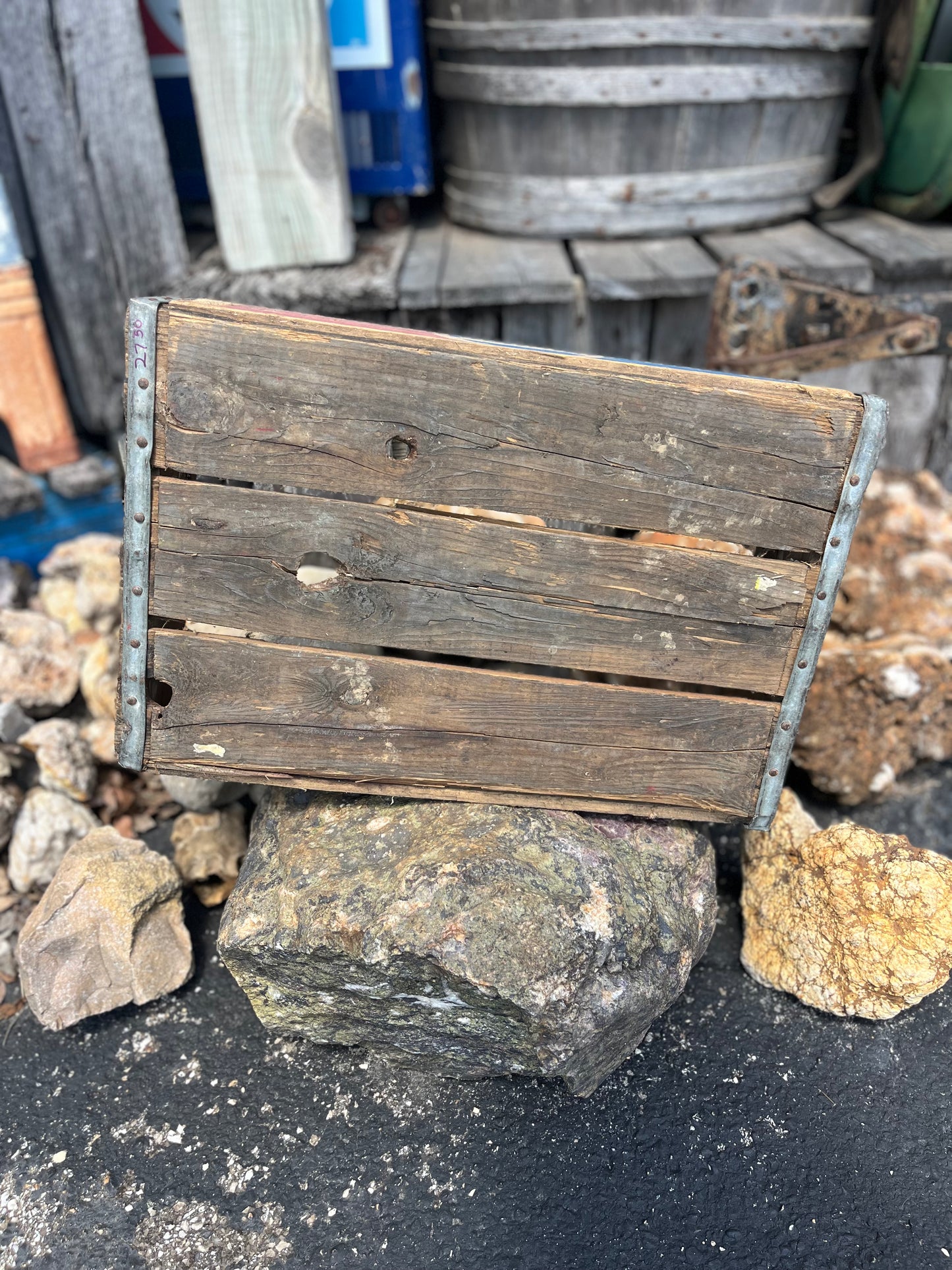 Pepsi-Cola Wooden Crate