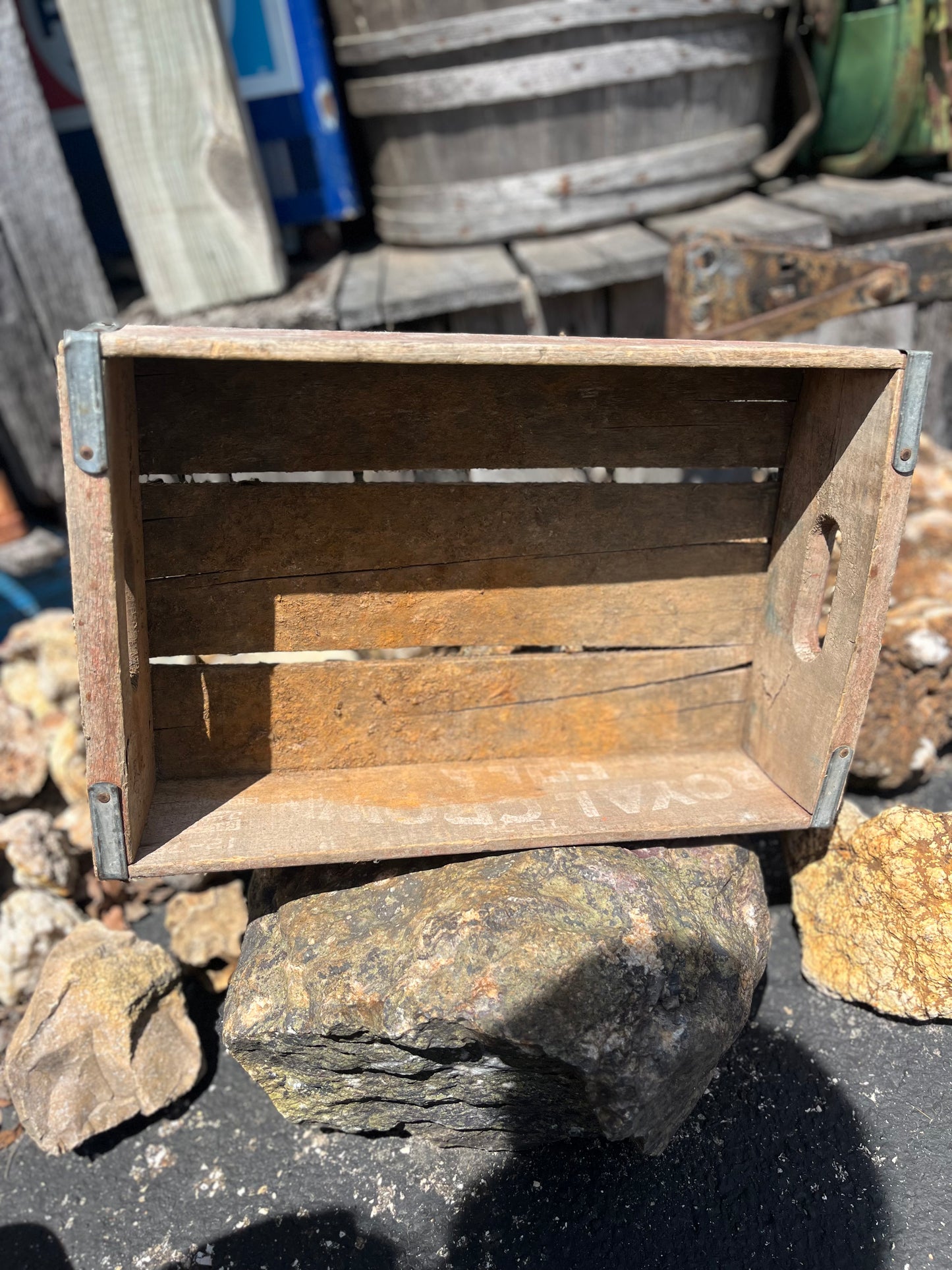 Royal Crown Cola Wooden Crate #1276