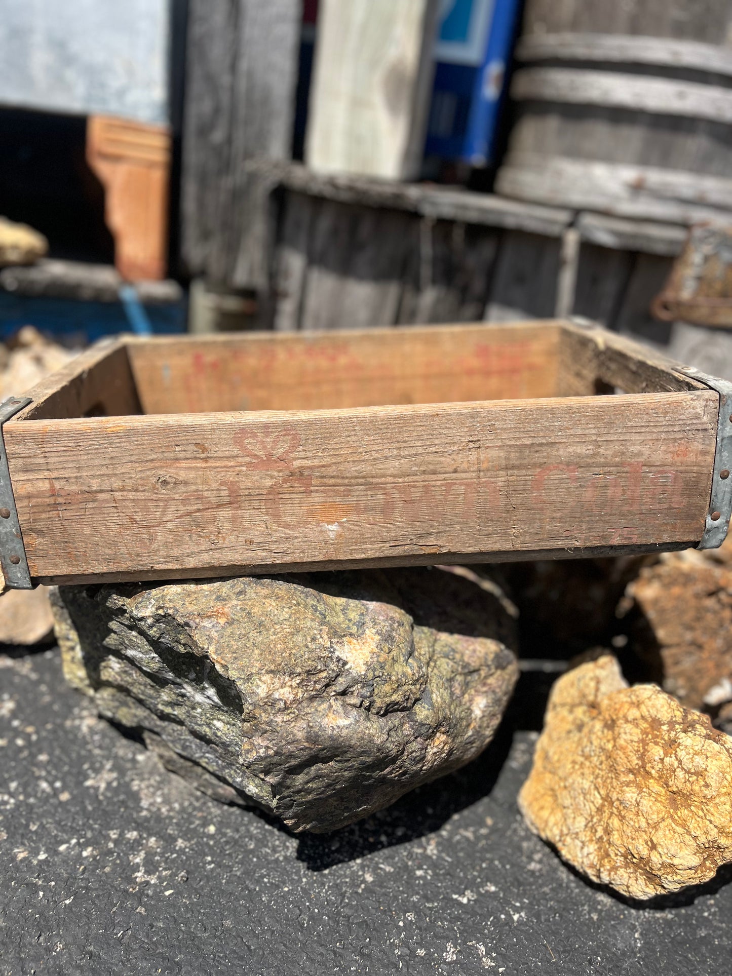 Royal Crown Cola/ Diet Rite Cola Wood Crate #6436