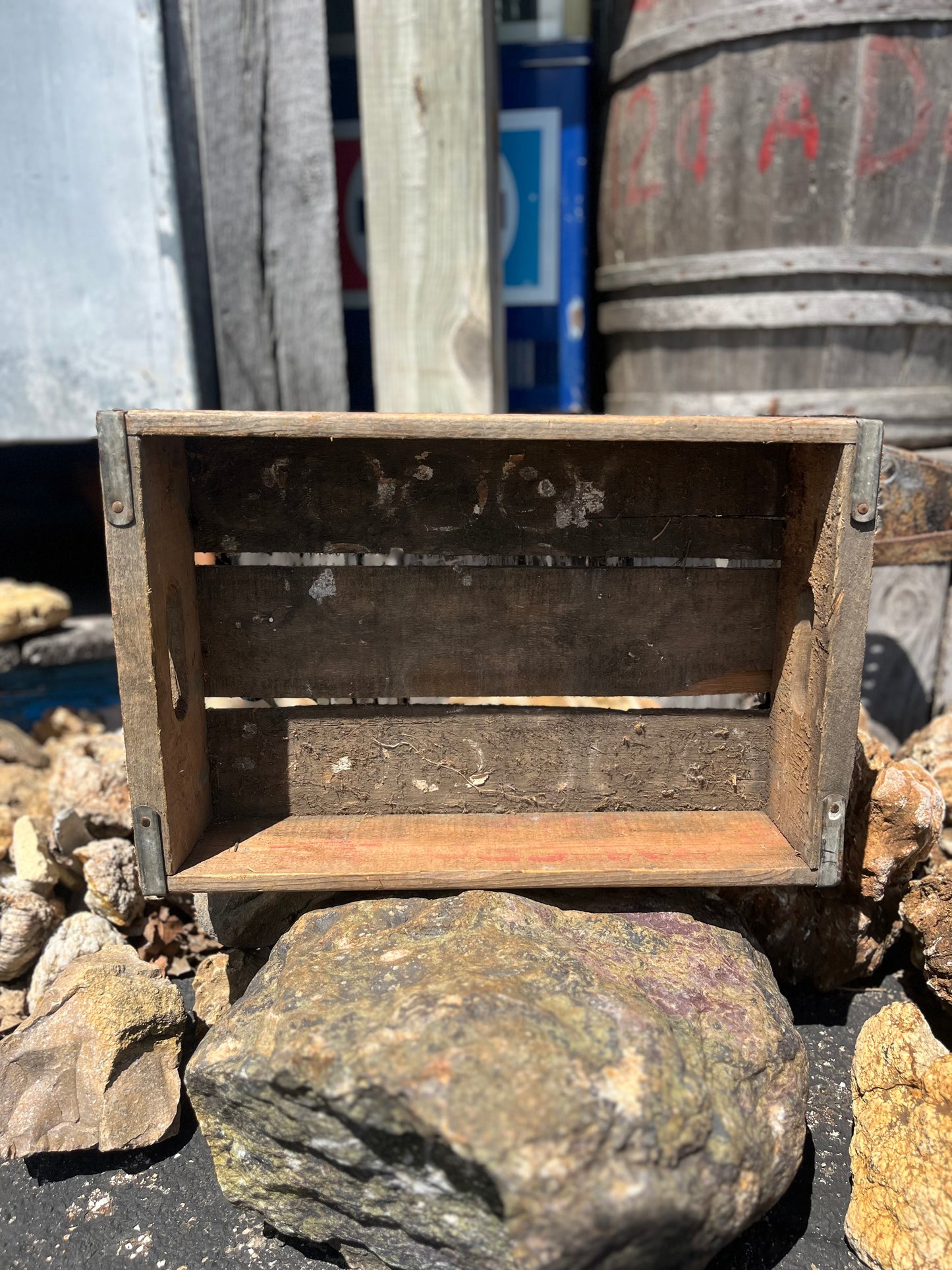Royal Crown Cola/ Diet Rite Cola Wood Crate #6436