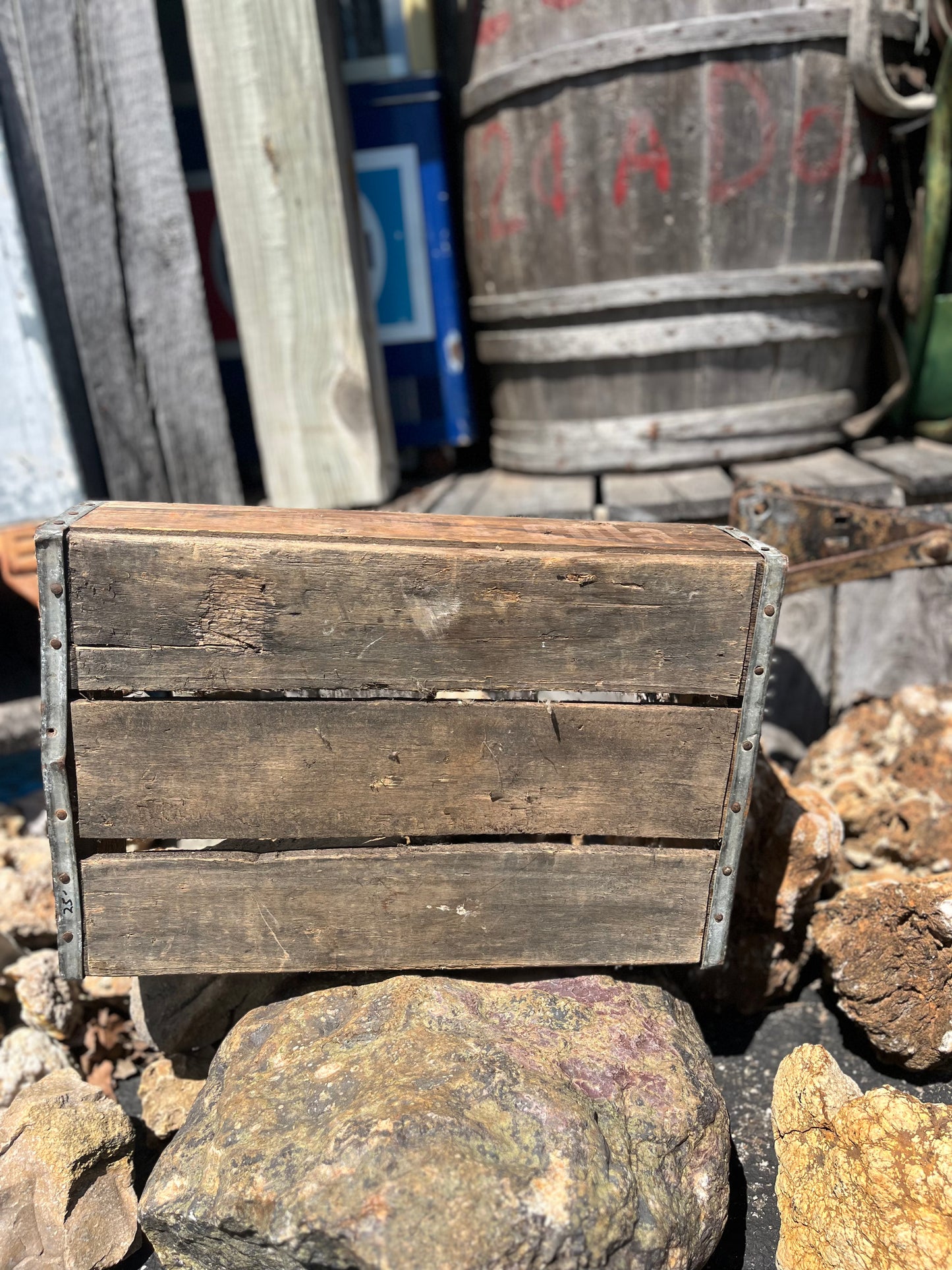 Royal Crown Cola/ Diet Rite Cola Wood Crate #6436