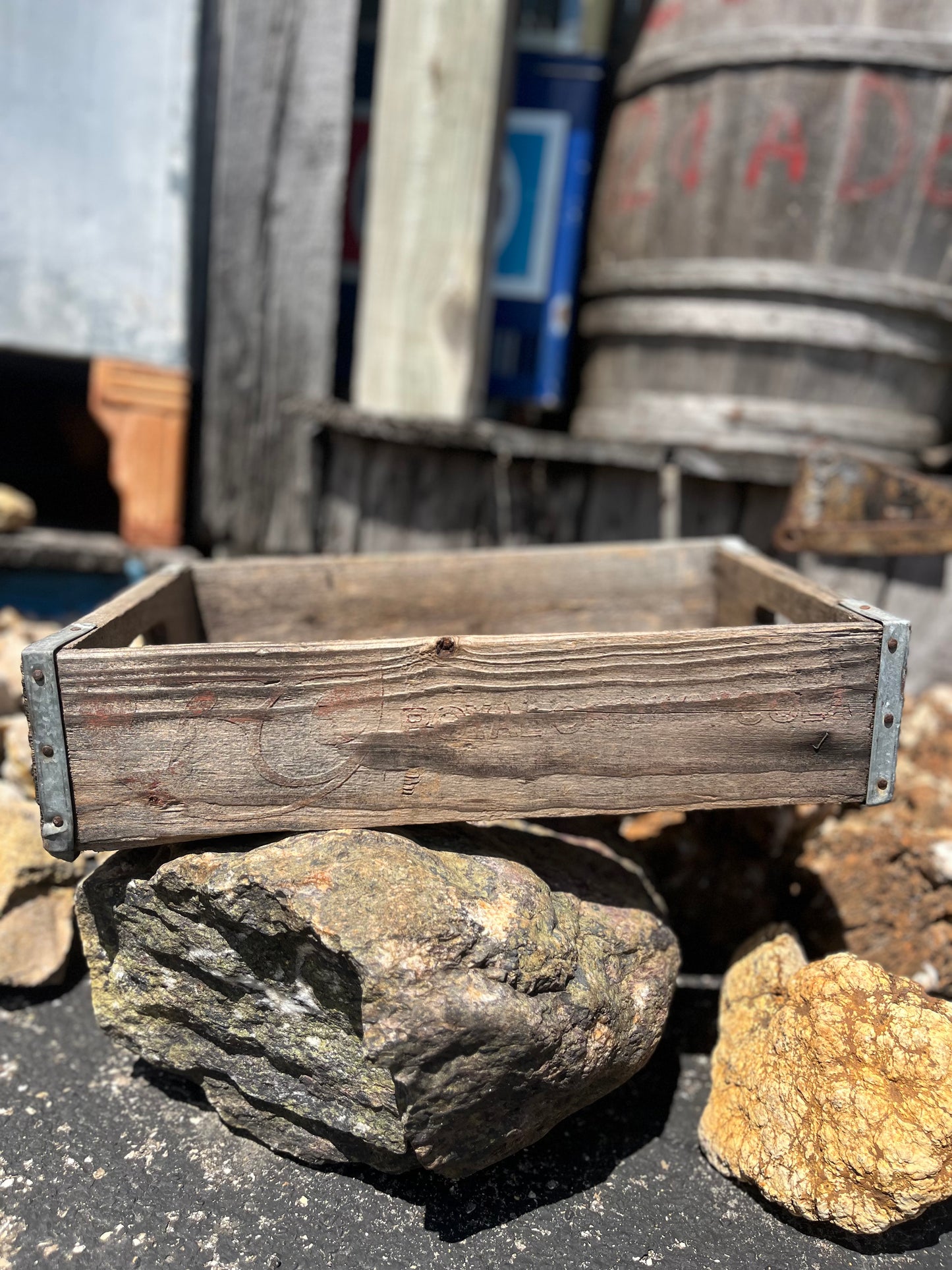 Royal Crown Cola Wooden Crate