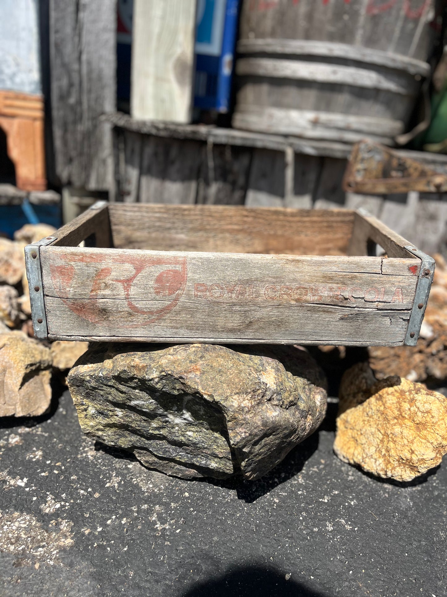 Royal Crown Cola Wooden Crate