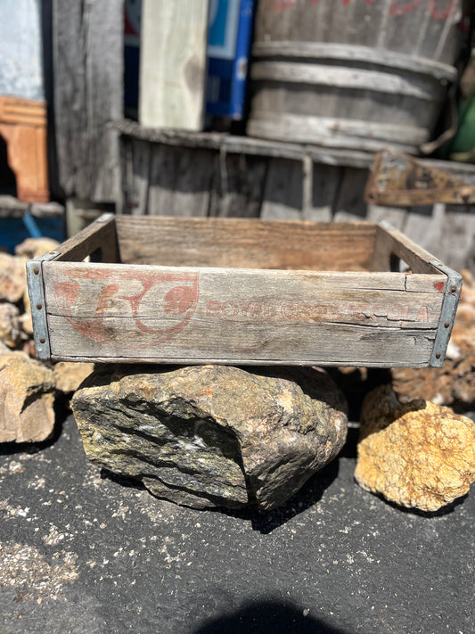 Royal Crown Cola Wooden Crate
