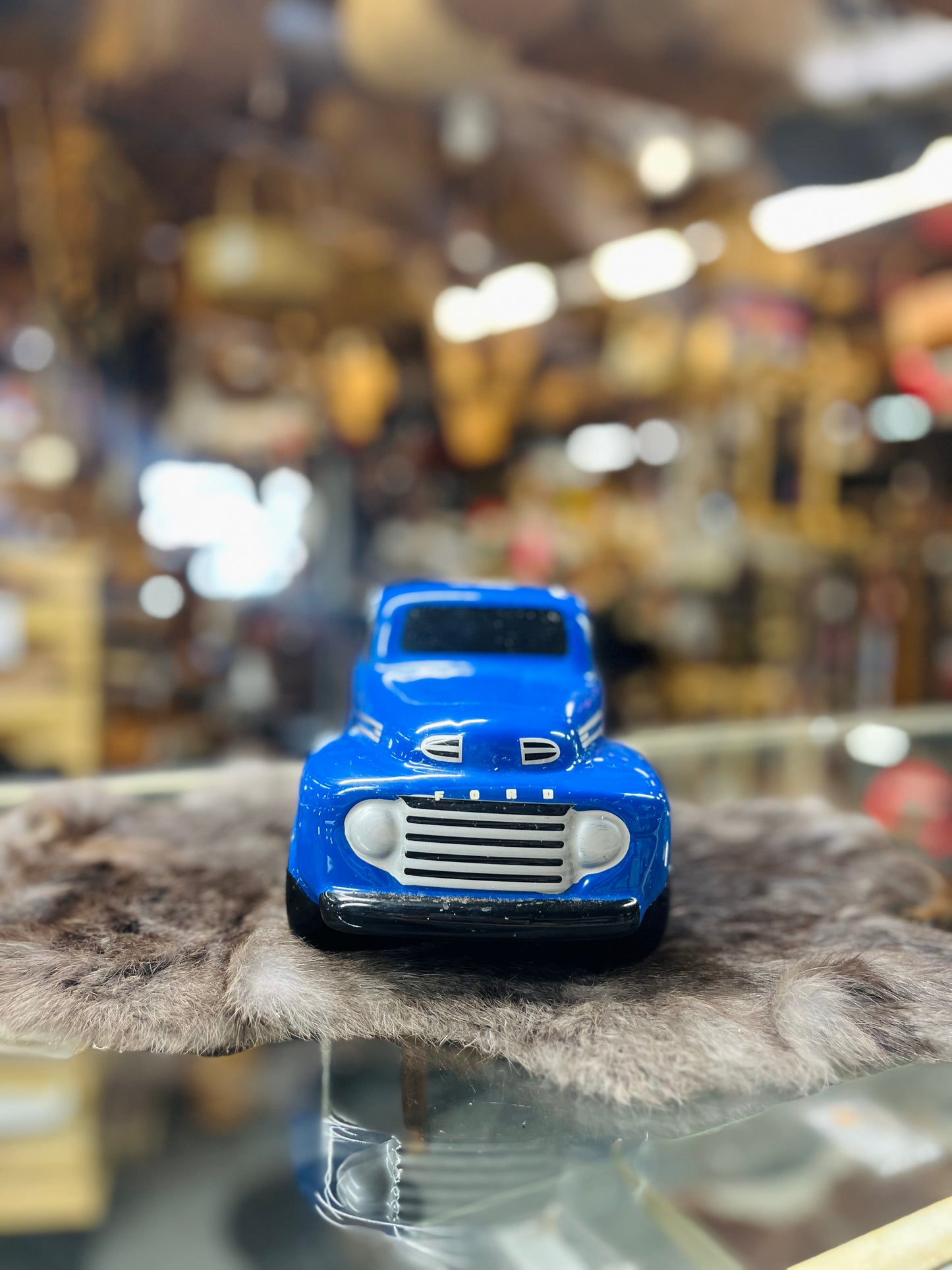 Vintage Ford F-1 Ceramic Planter