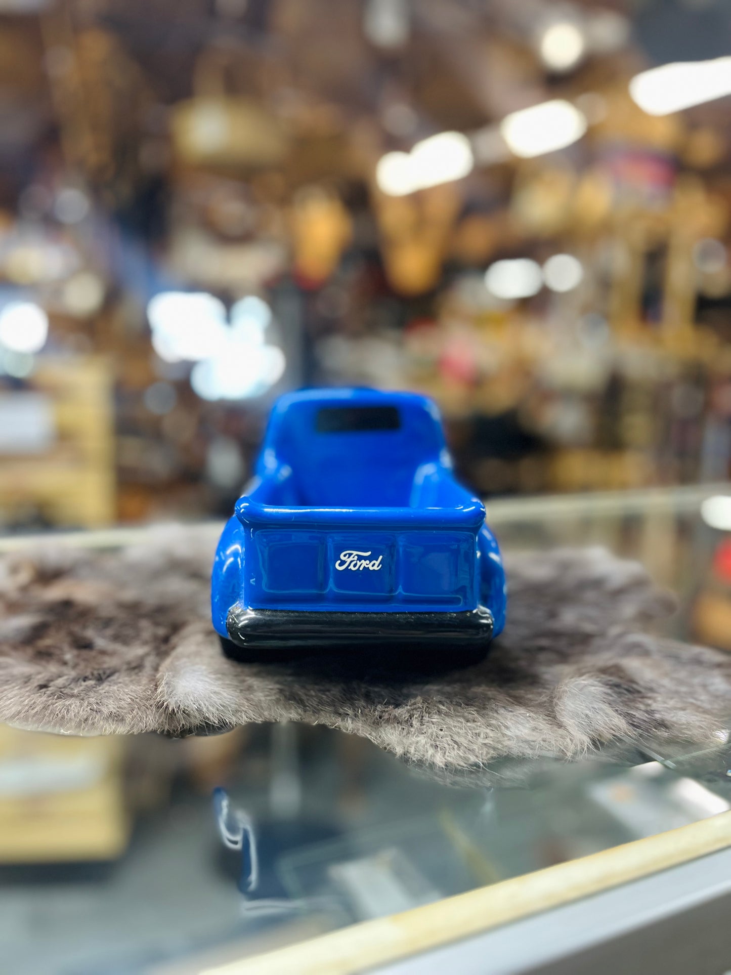 Vintage Ford F-1 Ceramic Planter