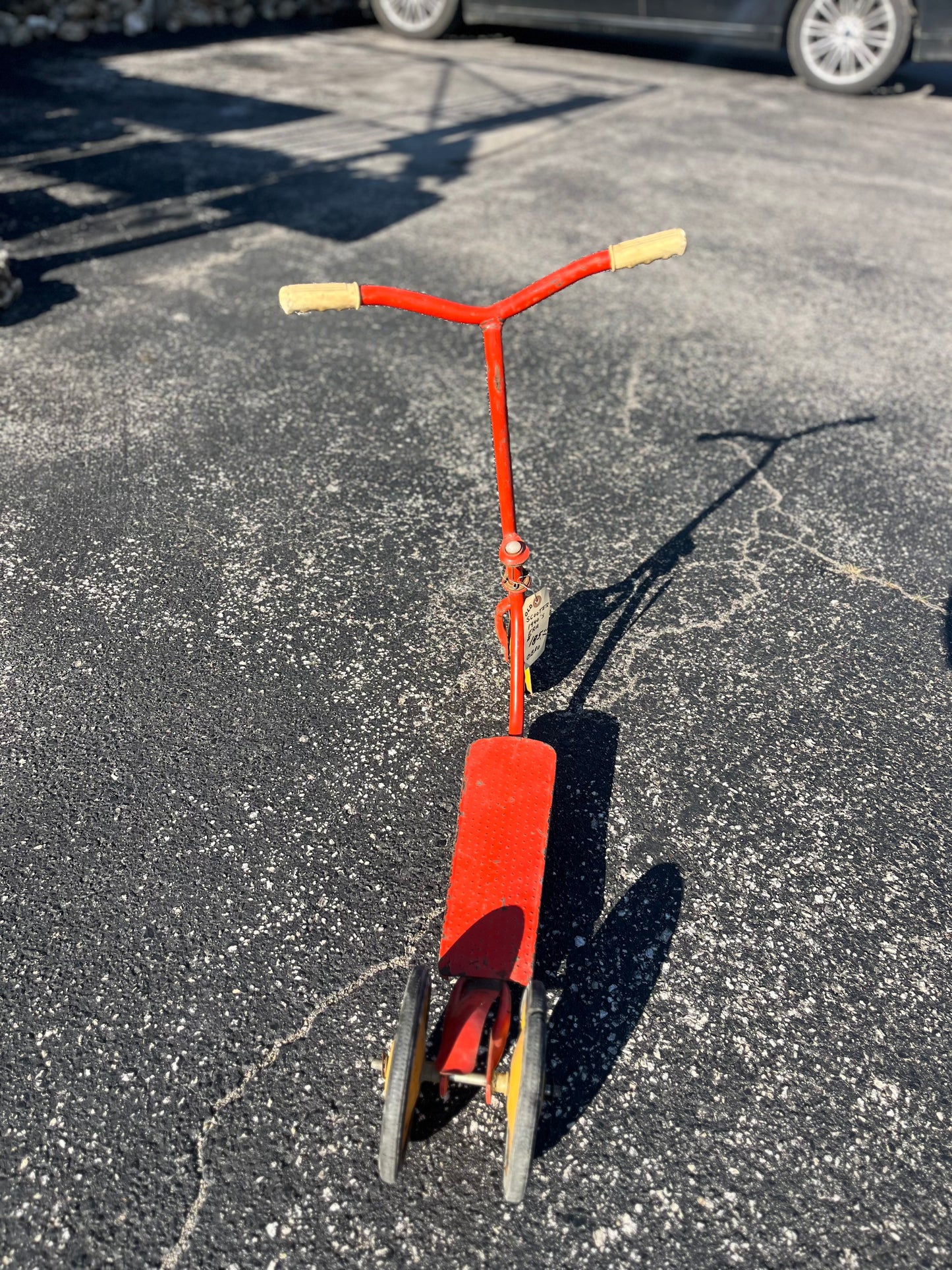 Vintage 1940s Era Metal Scooter