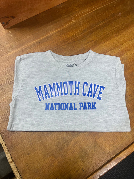 Youth Light Grey Mammoth Cave National Park Tee