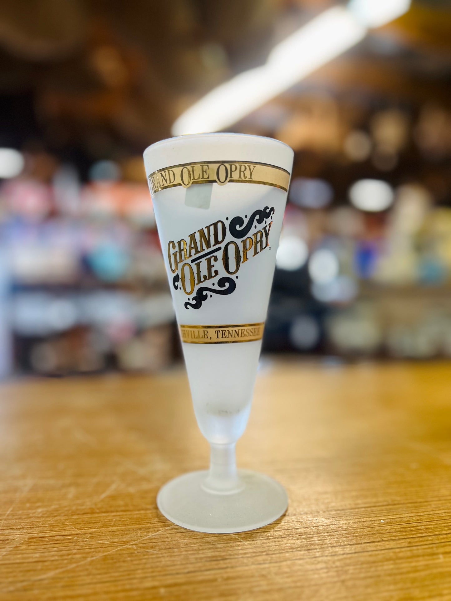 Vintage The Grand Ole Opry Glass Cup